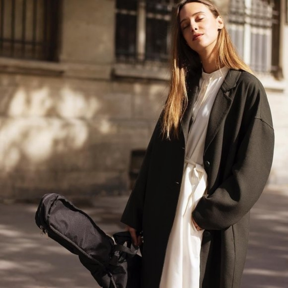 Uniqlo U Double Face Chester Coat